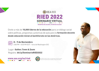 Seminario Virtual RIED 2022: Docentes de Calidad, Futuro de Calidad 